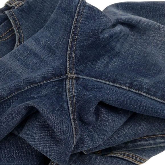 LIVERPOOL LOS ANGELES Women's Kick Flare Cropped Jeans In Millpond Blue Size 6 - Picture 8 of 11